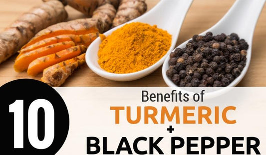 Benefits of Turmeric and Black Pepper