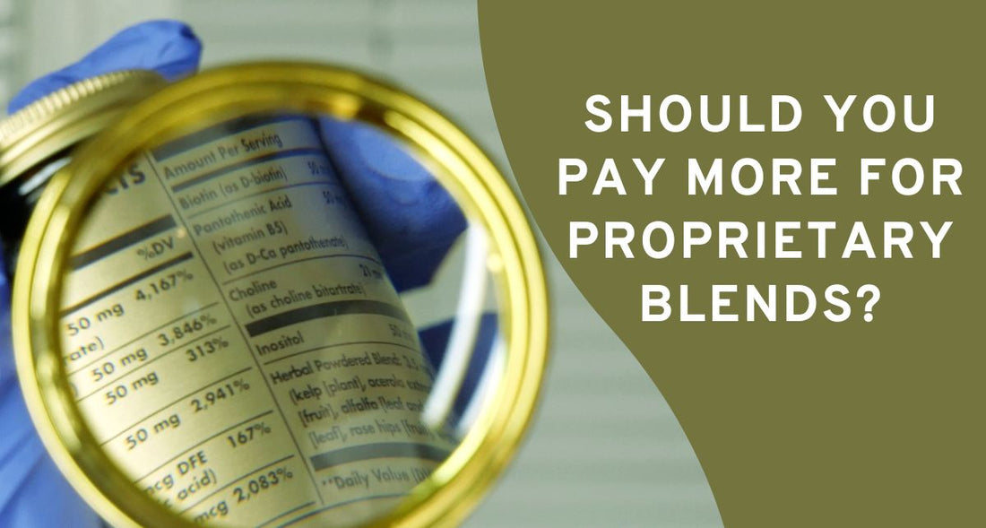 Should you pay more for a proprietary supplement