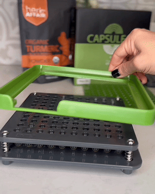 Fill The Capsules To Capacity With The Tamper