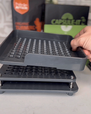 Load The Capsule-It With The Capsule Bottoms