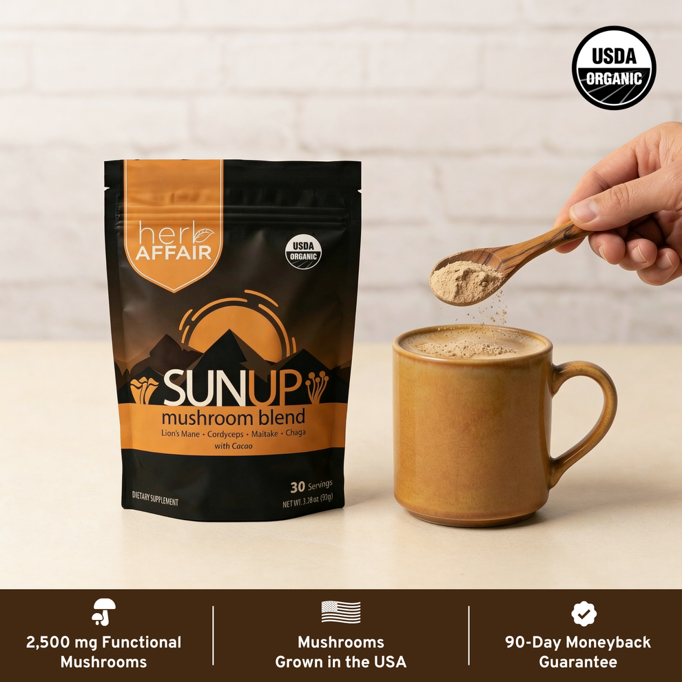 SUNUP Mushroom Blend – Herb Affair