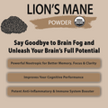 Organic Lions Mane Mushroom Powder (Subscription)