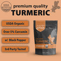 Organic Turmeric + Black Pepper Powder (Subscription)
