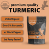 Organic Turmeric + Black Pepper Powder (10.58 oz)